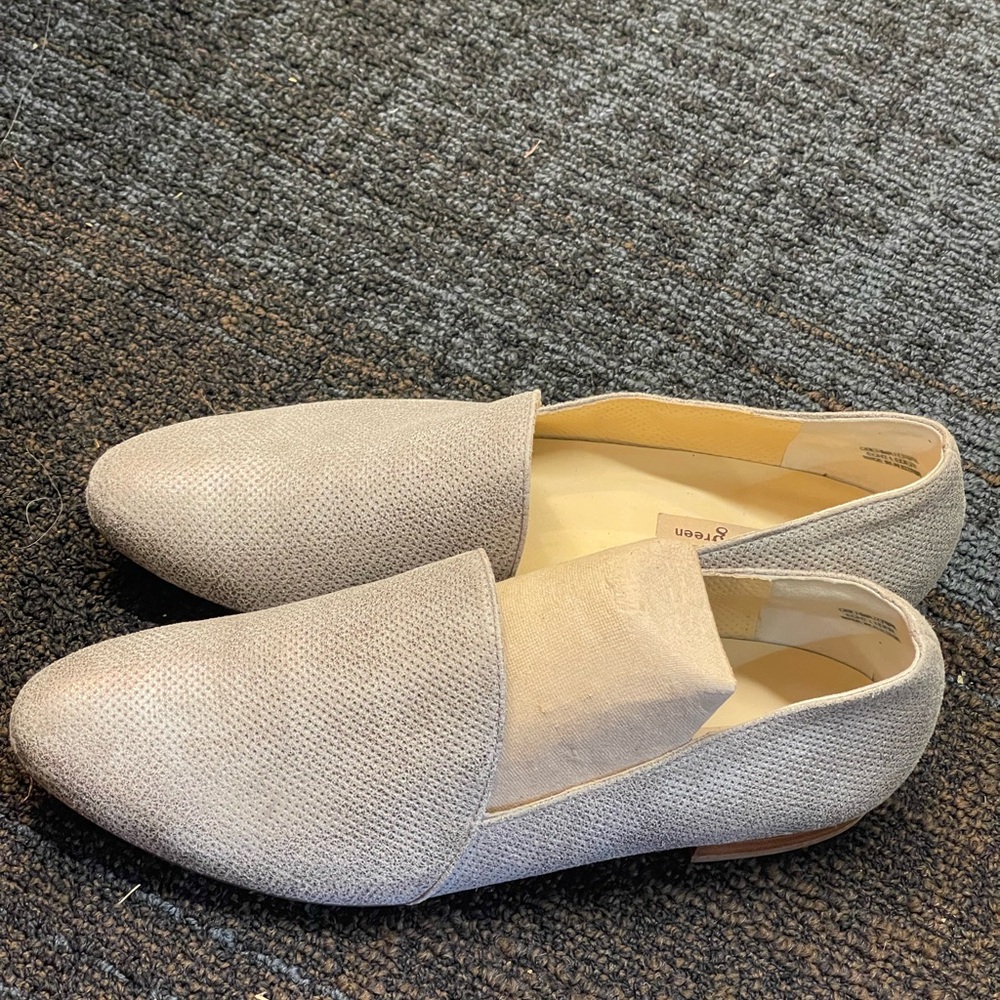 Paul Green Anita Metallic Flats Leather UK 4.5 US 6.5